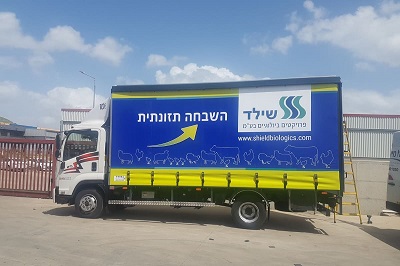 שילוט משאיות